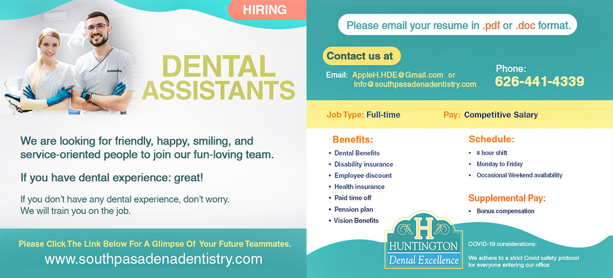 Hiring Dental Assistants